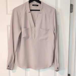 Nine West Women's Blouse in Soft Cream